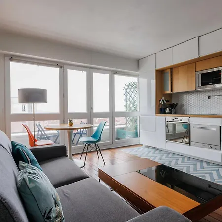 Charming With Balcony And View - 1bdr 2p - 19th Arr Paříž