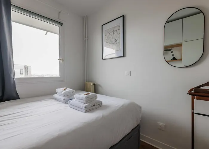 Charming With Balcony And View - 1bdr 2p - 19th Arr * Paříž