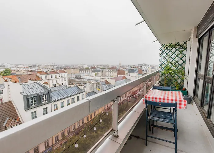 Charming With Balcony And View - 1bdr 2p - 19th Arr Apartmán *