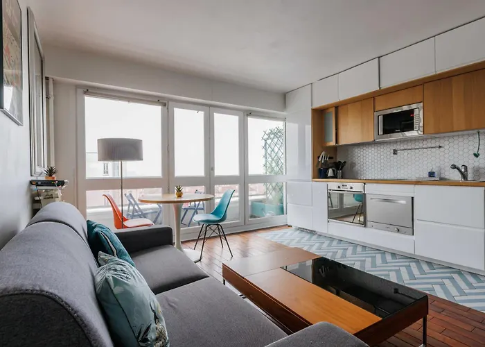 Charming With Balcony And View - 1bdr 2p - 19th Arr Paris